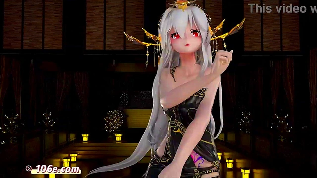 Ancient style animation MMD weak sound pure dance naked dance (3D adult animation)