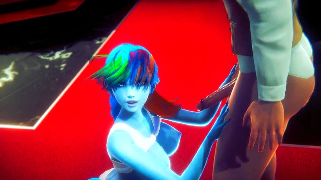 Rainbow Dash blowjob and handjob - 3D Porn