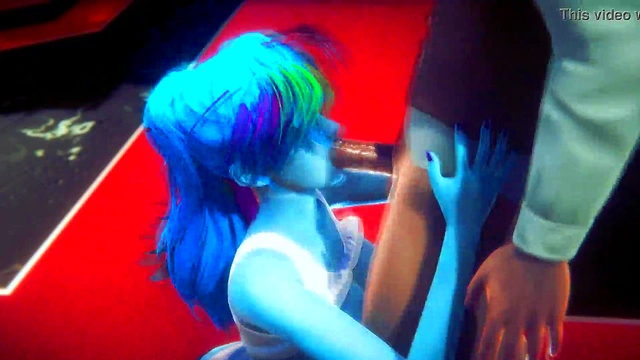 Rainbow Dash blowjob and handjob - 3D Porn