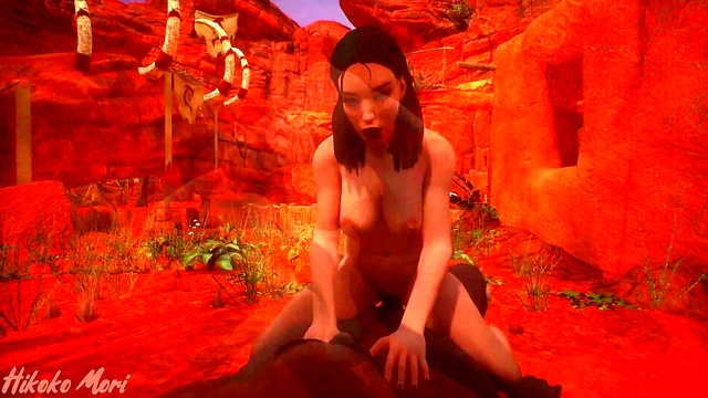 Hot Goth Babe Blacked By Man From The Tribe (Wild Life 3D Porn)