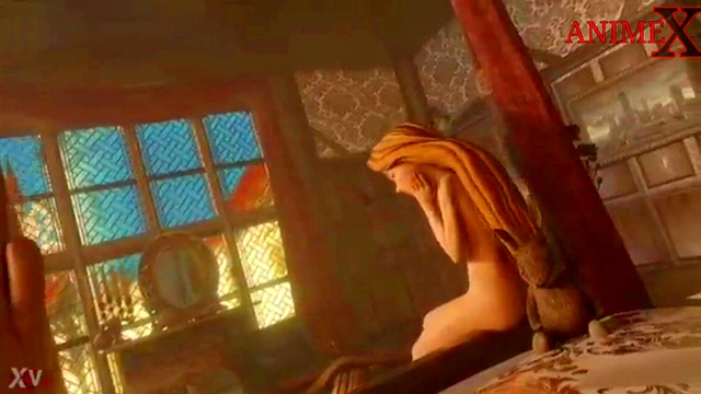 Rapunzel hot 3d animation