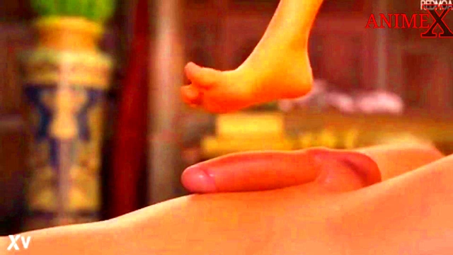 Rapunzel hot 3d animation