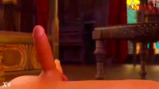 Rapunzel hot 3d animation