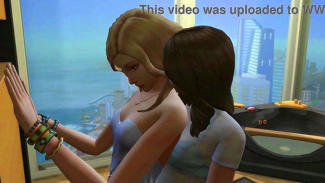 Horny Blonde Tries To Act Innocent And Gets Fucked - sims 4 - 3D animation