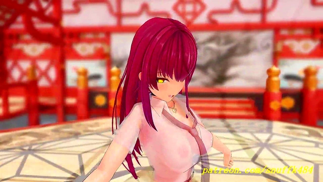 noVR mmd marine dance 3d hololive