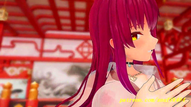 noVR mmd marine dance 3d hololive