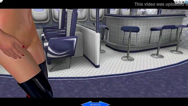 3D Plane sex session 2