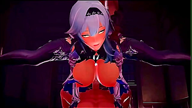 3D Big tits Firm Tits Breast Expansion sex CowGirl 18+ POV Riding w/ Sound added