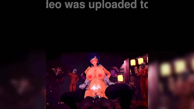 3D Big tits Firm Tits Breast Expansion sex CowGirl 18+ POV Riding w/ Sound added