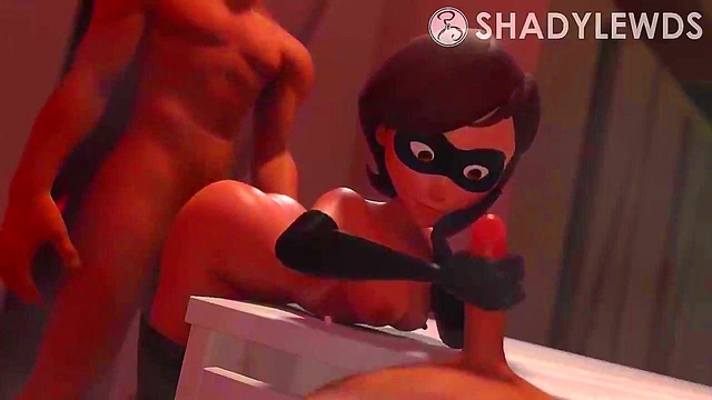 Helen Parr Threesome