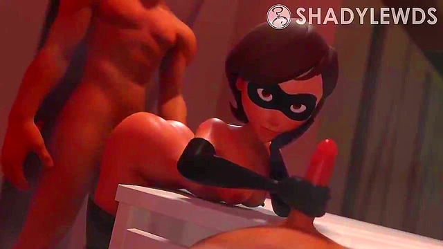 Helen Parr Threesome