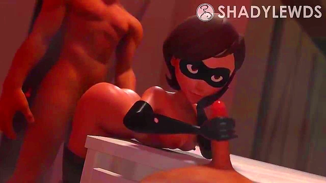 Helen Parr Threesome