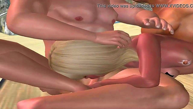 Double Penetration anime 3d