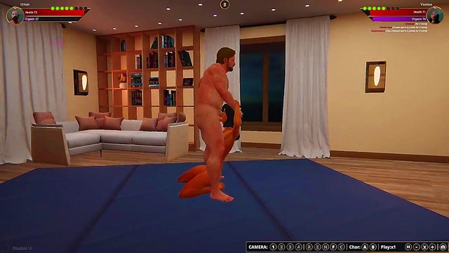 Ethan vs Ysmine (Naked Fighter 3D)