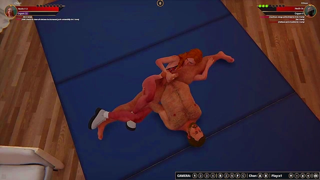 Ethan vs. Chelci II (Naked Fighter 3D)