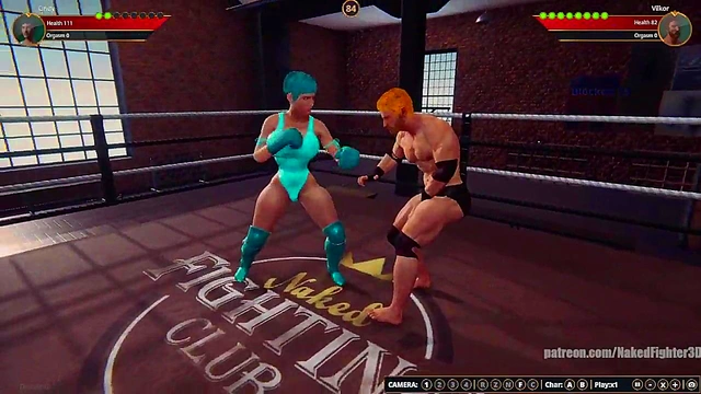 Cindy VS Terms (Naked Fighter 3D)
