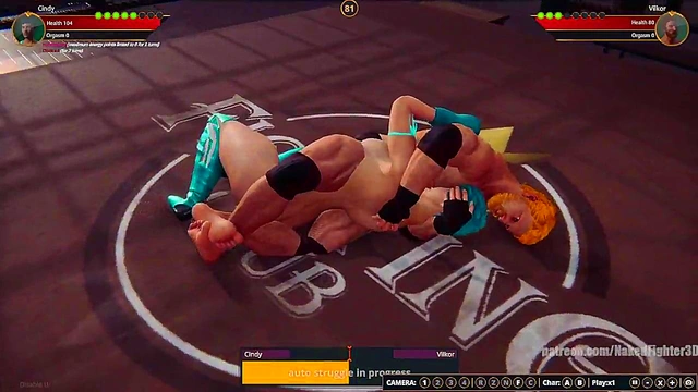 Cindy VS Terms (Naked Fighter 3D)