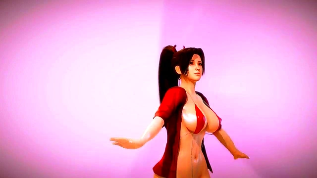 Mai shake boobs 3d dance manbo