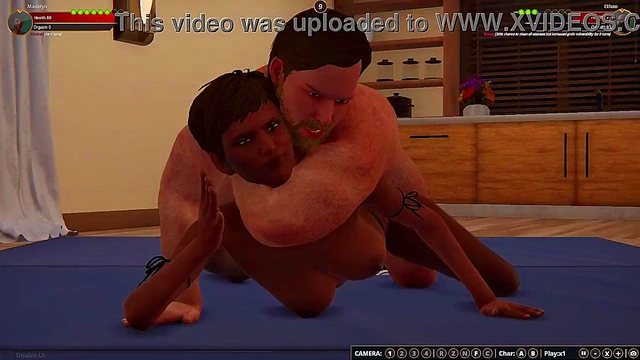 Madelyn vs. Ethan (Naked Fighter 3D)