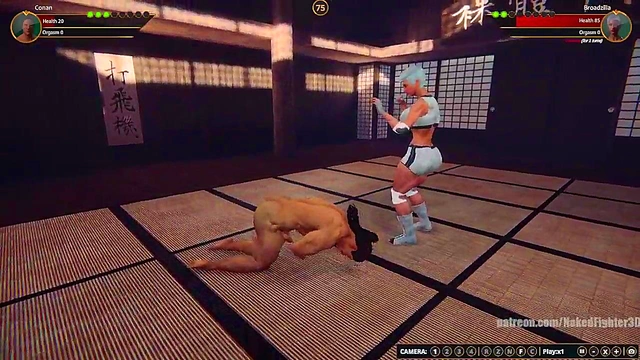 Conan VS Broadzilla (Naked Fighter 3D)