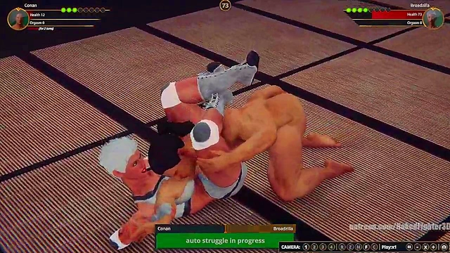 Conan VS Broadzilla (Naked Fighter 3D)