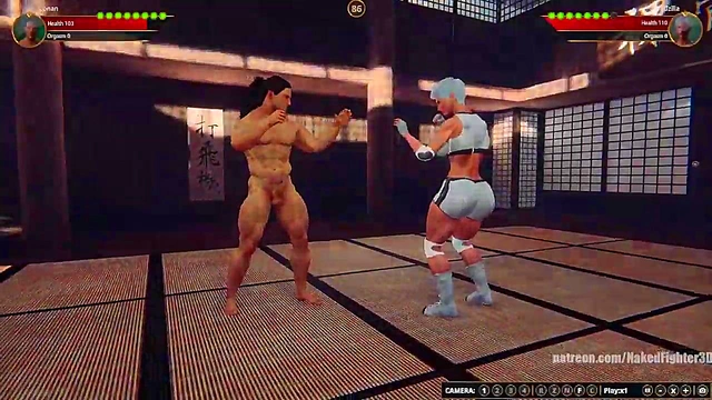 Conan VS Broadzilla (Naked Fighter 3D)