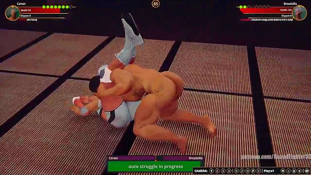Conan VS Broadzilla (Naked Fighter 3D)