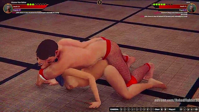 Master Ken Baiter VS Kriti (Naked Fighter 3D)