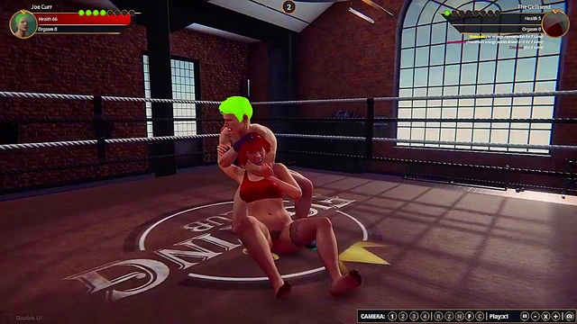 Joe Curr VS The Girlfriend (Naked Fighter 3D)
