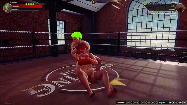 Joe Curr VS The Girlfriend (Naked Fighter 3D)