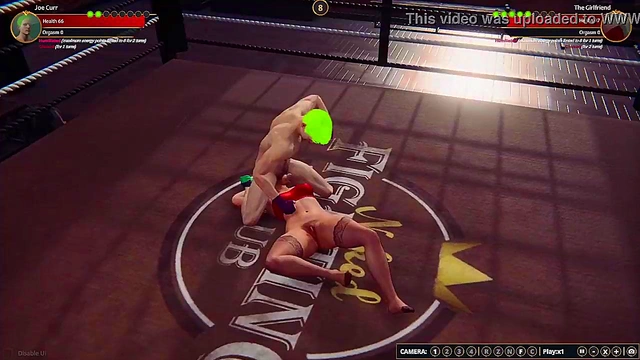 Joe Curr VS The Girlfriend (Naked Fighter 3D)