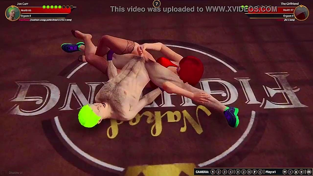 Joe Curr VS The Girlfriend (Naked Fighter 3D)