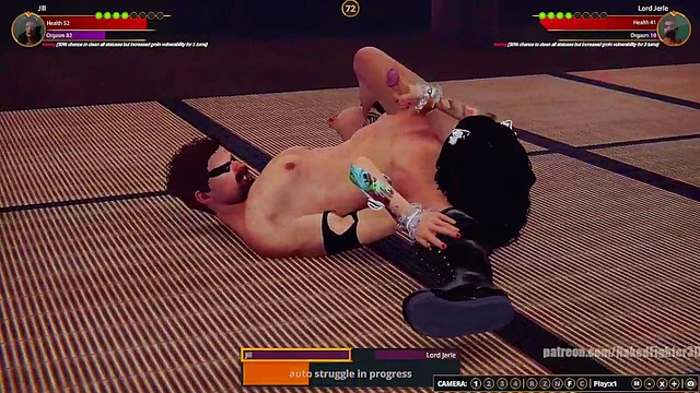 Jill VS Lord Jerle (Naked Fighter 3D)