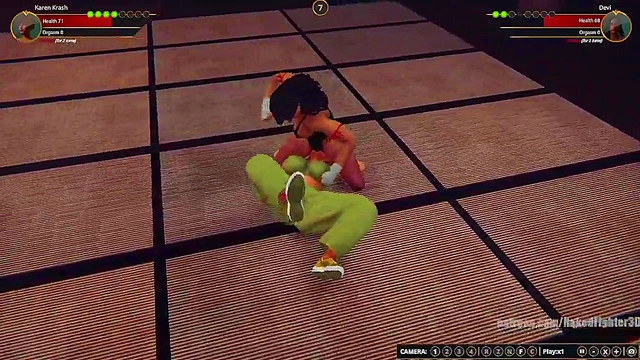 Karen Krash VS Devi (Naked Fighter 3D)
