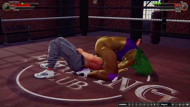 Jennifer Walters VS Gigi (Naked Fighter 3D)