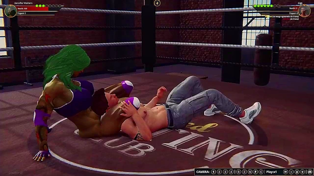Jennifer Walters VS Gigi (Naked Fighter 3D)