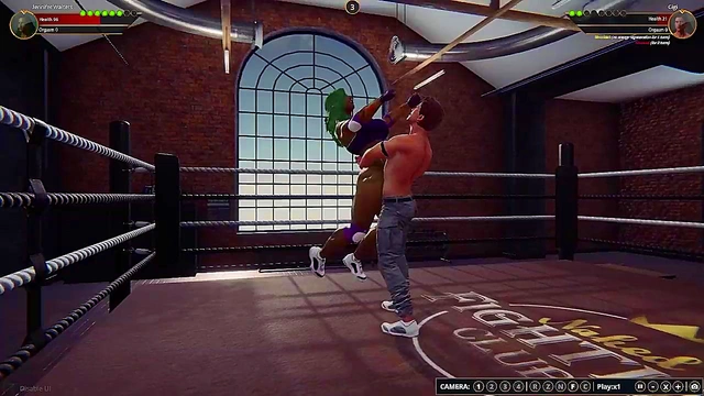 Jennifer Walters VS Gigi (Naked Fighter 3D)