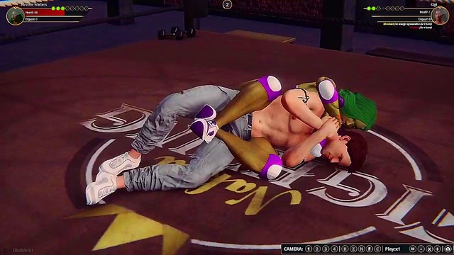 Jennifer Walters VS Gigi (Naked Fighter 3D)