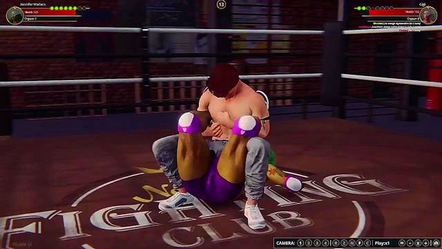 Jennifer Walters VS Gigi (Naked Fighter 3D)