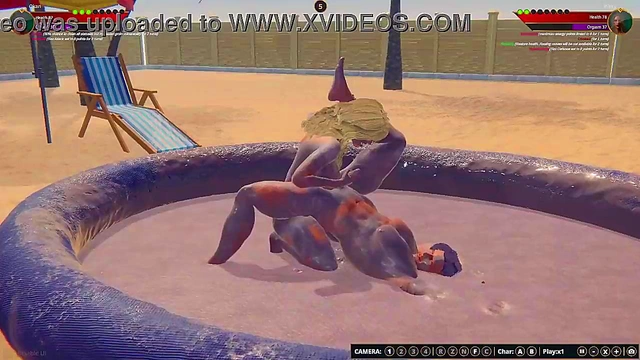 Misty vs Okan (Naked Fighter 3D)