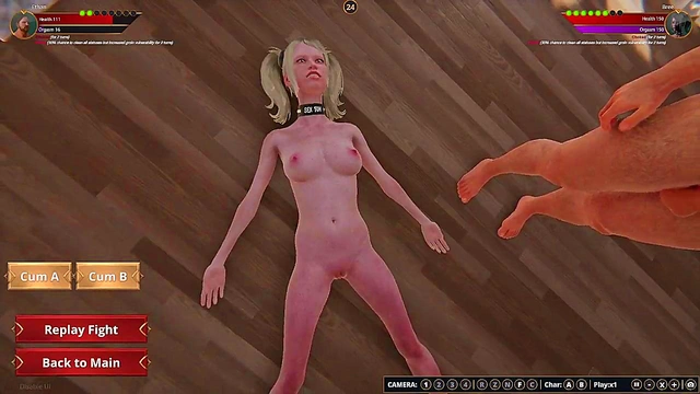 Ethan vs Bree (Naked Fighter 3D)