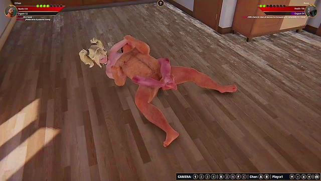 Ethan vs Bree (Naked Fighter 3D)