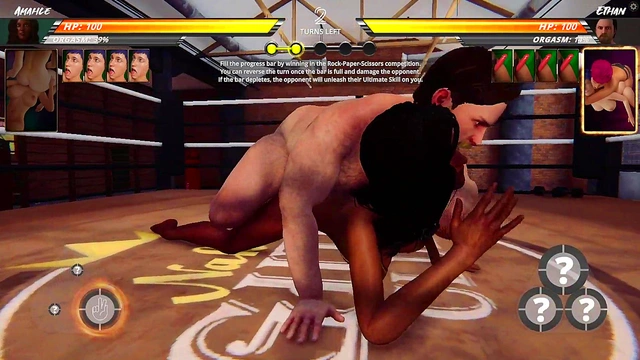 Ethan vs. Amahle I (Naked Fighter 3D)