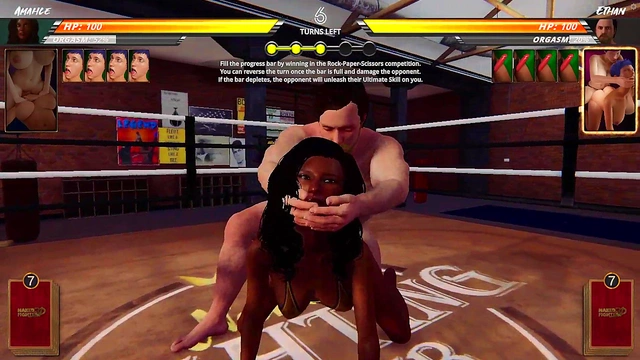 Ethan vs. Amahle I (Naked Fighter 3D)