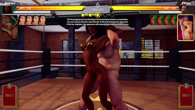 Ethan vs. Amahle I (Naked Fighter 3D)