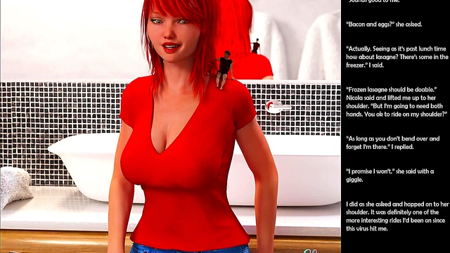 Oh Small Gesture Episode 20 - 3D Comics. 3D Cartoon Sex