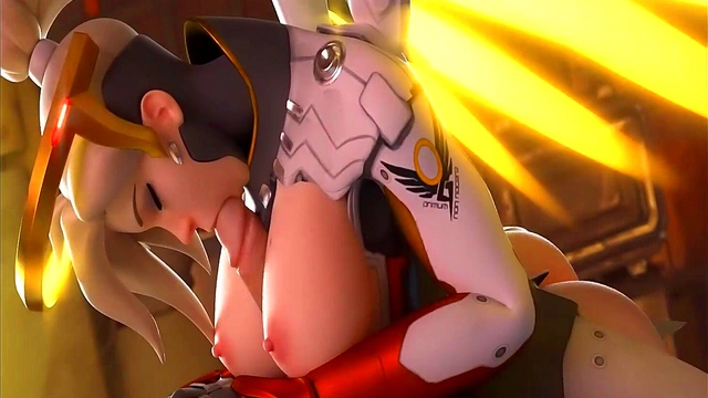 Perfect 3D SFM Mercy compilation (w/ sound)