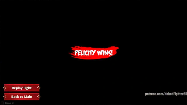 Felicity VS Giulius (Naked Fighter 3D)