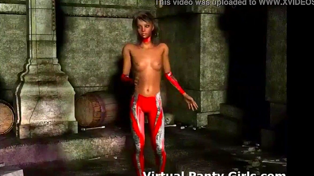 I am the topless 3d anime girl of your dreams