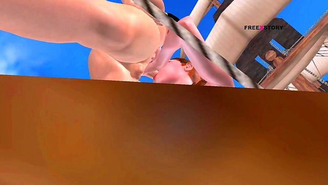 Step-Sister gives Blowjob to Step-Brother - Animated 3d porn